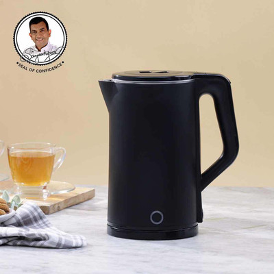 WONDERCHEF Cool Touch Double Walled Electric Kettle Beverage Maker(1.8 L, Black)
