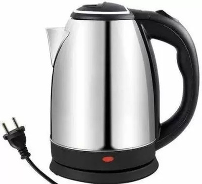 MS CENTER Warmer Heater Cordless Electric Kettle Electric Kettle(1 L, Silver)