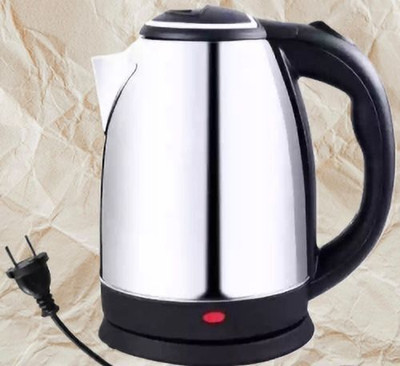 Akshar Enterprise kettle_17Electric Kettle With Stainless Steel Body, Used For Boiling Water, Beverage Maker(2 L, Silver)