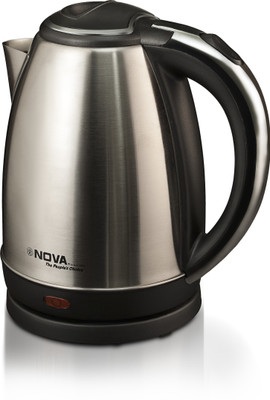 NOVA NKT-2750 Electric Kettle  (1.5 L, Black) For Rs. 489 @ 71 %