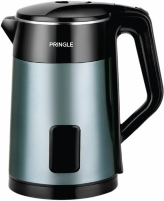 PRINGLE Aqua 1500W Electric Kettle 2L Capacity for home and Kitchen Electric Kettle(2 L, Seagreen & Black)