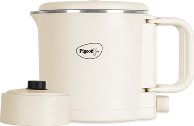 Pigeon Trip Multi Cooker Electric Kettle(0.8 L, White) deal from flipkart