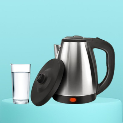 5teknova Electric Kettle 1.5 Liter with Stainless Steel Body & Hot Water Kettle F155-1 Electric Kettle(2 L, Silver & Black)