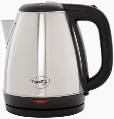 Sports GF by Pigeon Pigeon 1.5 Litre Electric Kettle Hot Beverage Maker Beverage Maker(1.5 L, Silver, Black)