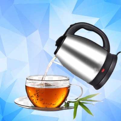 GUGGU kettle_60Electric Kettle With Stainless Steel Body, Used For Boiling Water, Beverage Maker(2 L, Silver)