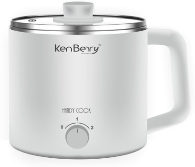 KenBerry Handy Cook Multi Cooker Electric Kettle(1.65 L, White)