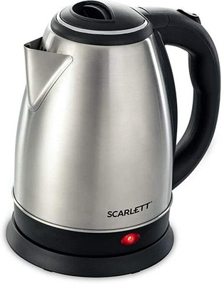 BazaarNest scarlett kettle electric Electric Kettle(2 L, Silver)