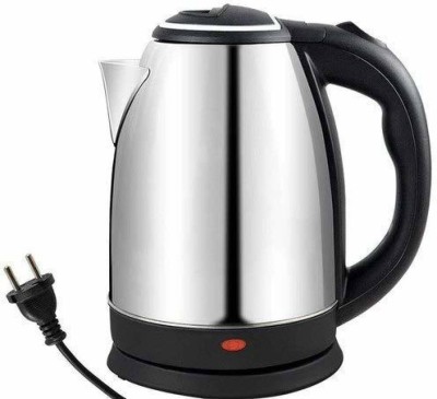 Ghoba 1.5L Electric Kettle (1.5 L, Silver) Electric Kettle(1.5 L, Black)