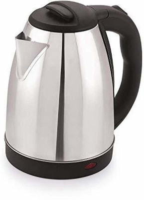 JAMMY ZONES Scarlet Electric Kettle Multi Cooker water warmer automatic stop function J137 Electric Kettle(2 L, Silver, Black)