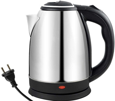 SAKIN SS Electric Kettle Multipurpose Large Cattle Electric Tea Milk Coffee Maker D87 Multi Cooker Electric Kettle(1.8 L, Silver)