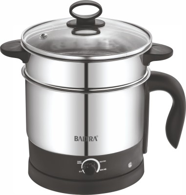 Baltra INSTACOOK Multi Cooker Electric Kettle(1.2 L, Silver)