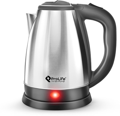 PROLIFE Pride Dlx Electric Kettle(1.8 L, Silver)