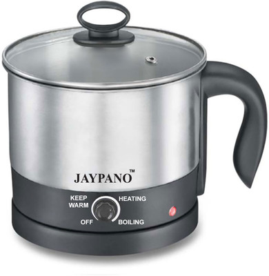 JAYPANO Handy Multi Electric Kettle For Multi Cooking Purpose Multi Cooker Electric Kettle(1.5 L, Silver)