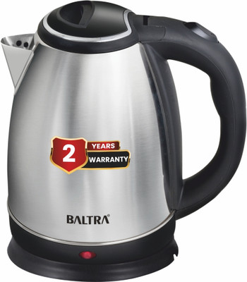 Baltra BC-150/ victory 1.5L SS Cordless Electric Kettle(1.5 L, Silver, Black)