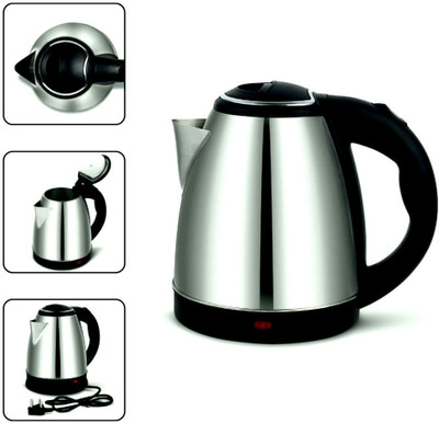 YAROH 140R_VIP Kettle Joyful sips from the 1.8L kettle. Electric Kettle(1.8 L, Silver)