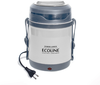 Ecoline Appliances 1050 ml 3  Compartments(Conduction Heat  Lunch Box)