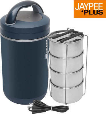 Jaypee Plus 2 l 4  Compartments(Conduction Heat  Lunch Box)