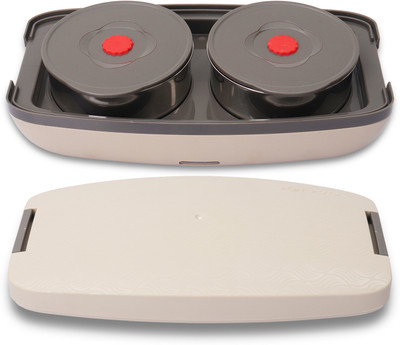 Jaypee Plus 500 ml 2  Compartments(Conduction Heat  Lunch Box)