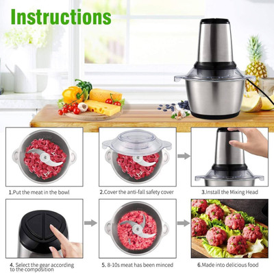 Mesmera chopper Electric Vegetable & Fruit Chopper(1 FOOD CHOPPER)
