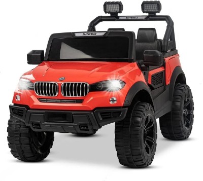 PP INFINITY BMW 12V Electric Ride On jeep For Kids With Remote Control, Music, Light 1-7 Yrs Jeep Battery Operated Ride On(Red)