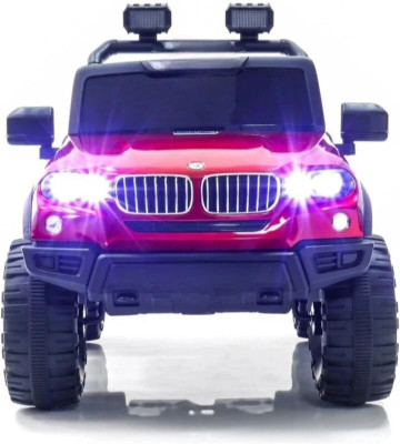oh baby 888 JEEP 4 Motors 4x4 (1-8Yrs) Battery ride on Jeep Battery Operated Ride On(Red)