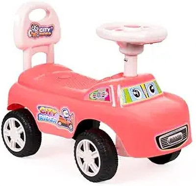 PANDA BABY PRODUCTS Car Non Battery Operated Ride On(Red)