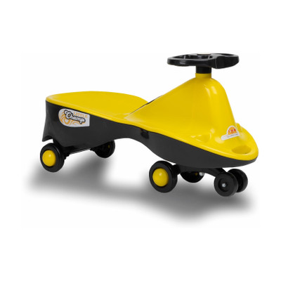 Miss & Chief Little Champ Magic Car � Kids Swing Car(Ages 2+)|Twister Ride-On|Pedal-Free Car Rideons & Wagons Non Battery Operated Ride On(Yellow)