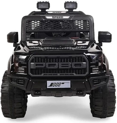 BROKKE POBO BLACK 4 Motors 4x4 (1-8Yrs) Battery ride on Rideons & Wagons Battery Operated Ride On(Black)