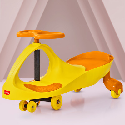 LuvLap Sunshine Swing Car, Baby Car, Kids Car, Toy Car, Push Car, Ride On Car Rideons & Wagons Non Battery Operated Ride On(Yellow)