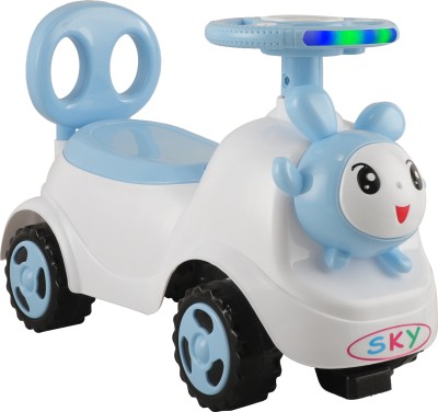 JoyRide Bunny Rideon SKY Rider | Rider for Kids | Boys | Girls Rideons & Wagons Non Battery Operated Ride On(Blue)