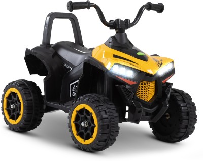 baybee ATV Rechargeable Battery Ride on Electric Kids Bike Kids Ride on with Light Baby Bike Battery Operated Ride On(Yellow)