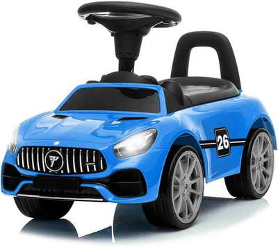 PANDA BABY PRODUCTS Kids car With Music and Lights Car Non Battery Operated Ride On(Blue)