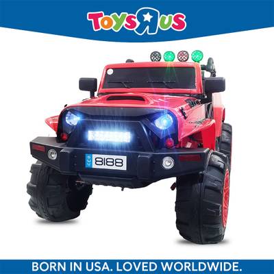 Toys R Us Avigo 8188 4X4 Motors Big Jeep for 1-8Yrs Kid Rideons & Wagons Battery Operated Ride On