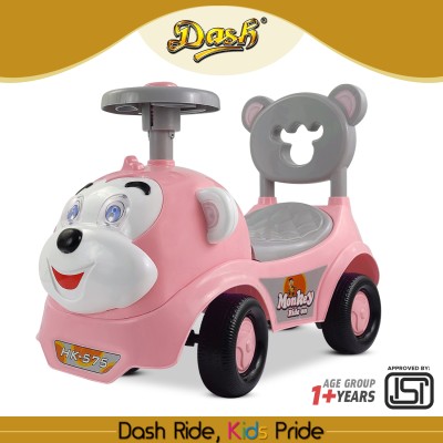 Dash Monkey Rideon for kids Rideons & Wagons Non Battery Operated Ride On(Pink)