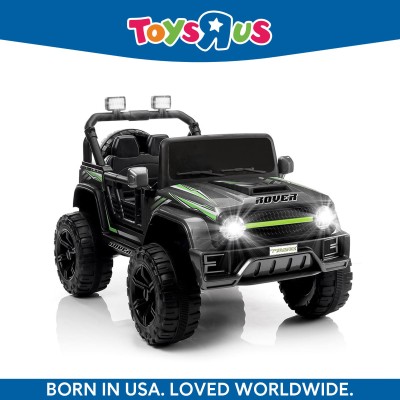 Toys R Us Avigo Rover Grey Big car for kids(1-8yrs) rechargeable battery with charger Car Battery Operated Ride On(Silver)