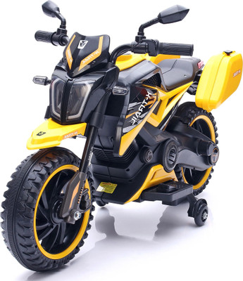 leotoon X-Trail 2W Bike Bike Battery Operated Ride On(Yellow)