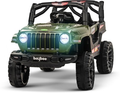 JAYZ Toys oh baby by flipkart kids 908 HIGH QUALITY, ELECTRIC JEEP WITH SWING FUNCTION Jeep Battery Operated Ride On(Yellow)
