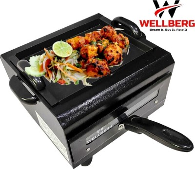 WELLBERG Premium Dual 2-in-1 Oven for Grilling, Baking, Roasting & Tandoori Cooking Electric Tandoor