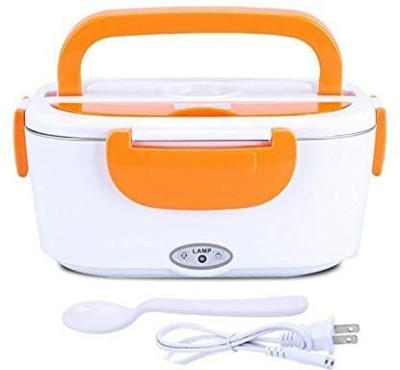 ECAPT Electric Lunch Box Hard Plastic Multi-Function Electric Heated Portable Food 3 Containers Lunch Box(1 L, Thermoware)