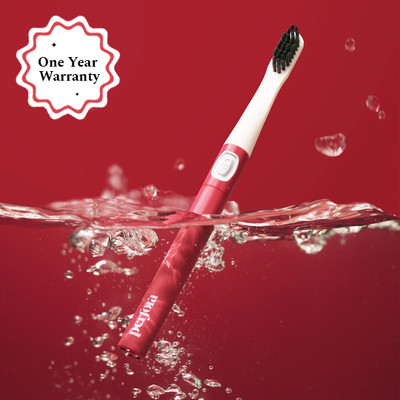 Perfora Truthbrush - Sonic Technology with 2 vibrating modes [Clean and Massage] Electric Toothbrush(Red Ruby)