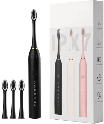 Sahas Electric Toothbrush for Men, Woman & Adults with 6 Modes Electric Toothbrush(Multicolor)