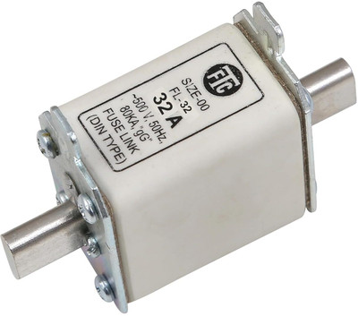 FTC FTC - HRC FUSELINK FL-00, 500V PACK OF - 3 PCS FL-00 32A Electrical Fuse(32 A)