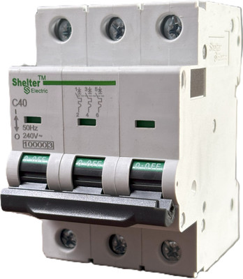 shelter electric Shelter TP 40A AC MCB AC103P40C MCB(3)