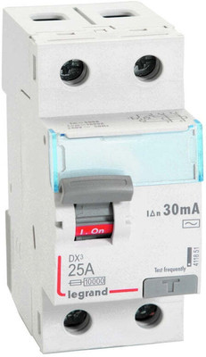 Legrand 411867 - *40A DP 300mA (A-S) 10KAAC:415V DX3 RCCBs 411867 MCB(2)