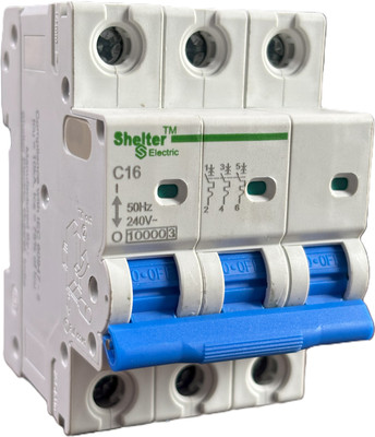 shelter electric Shelter TP 16A AC MCB AC103P16C MCB(3)