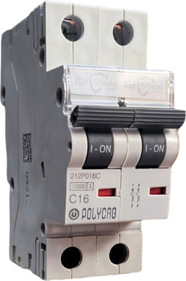 Polycab DP C 16A MCB POLYSCHIELD MCB(2)