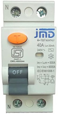 jmD Gold Rccb Double Pole 40 AMP/30MA 240 V Residual Current Circuit Breaker ISI Mark JMD0012 MCB(2)