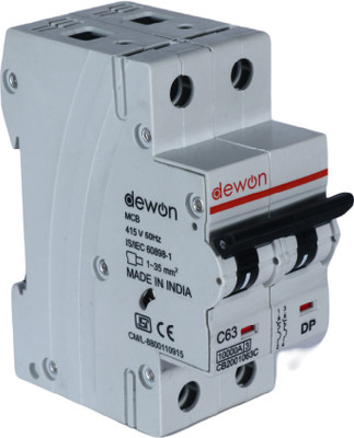 Dewon Electric 63A C Type DP MCB 10kA 63A MCB(2)
