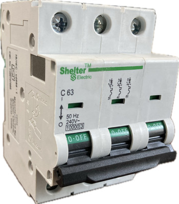 shelter electric Shelter TP 63A AC MCB AC103P63C MCB(3)