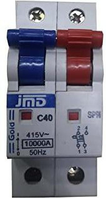 jmD Gold 40A C Curve SPN Single Pole Neutral Mcb JMD40ASPN MCB(1)